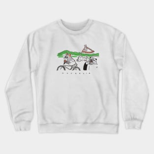 Mongolian Warrior MTB Crewneck Sweatshirt